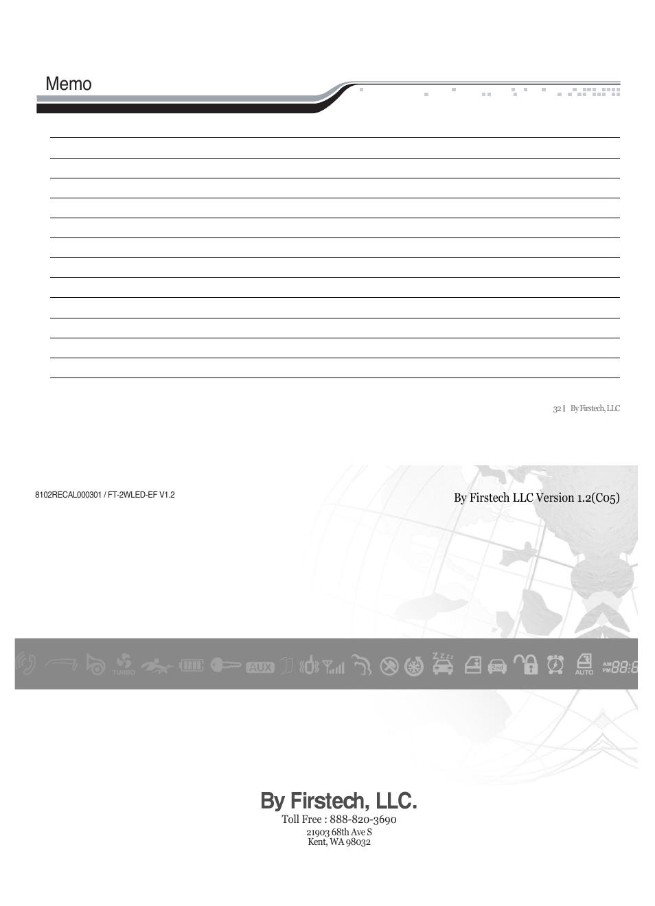 CompuSTAR RF-2W940-SS (Remote 2W940R-SS) User Manual | Page 17 / 17