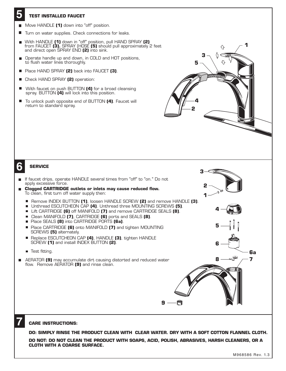 American Standard ARCH M968586 User Manual | Page 3 / 4