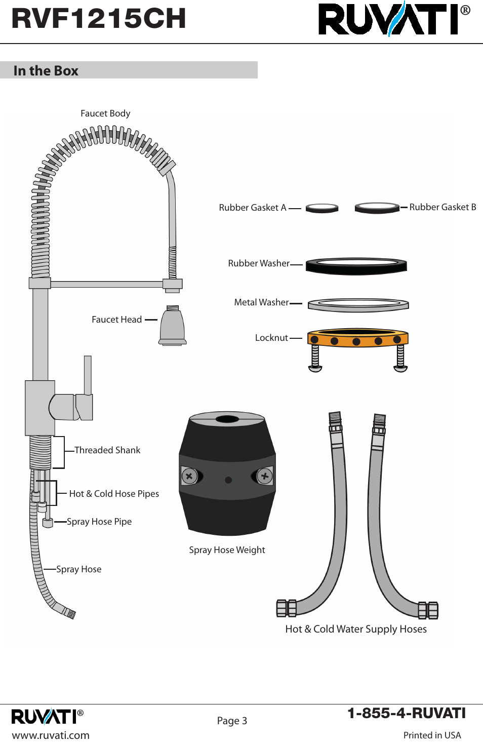 Rvf1215ch | Ruvati RVF1215CH User Manual | Page 4 / 12