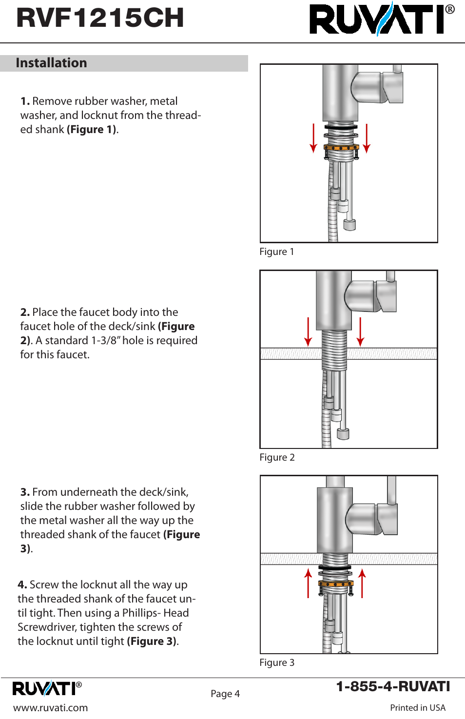 Rvf1215ch | Ruvati RVF1215CH User Manual | Page 5 / 12