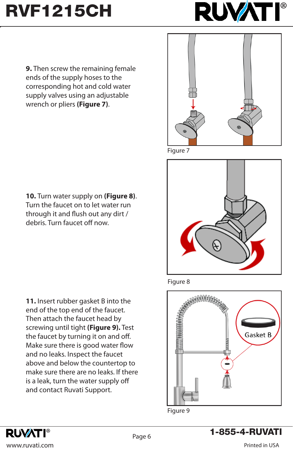 Rvf1215ch | Ruvati RVF1215CH User Manual | Page 7 / 12