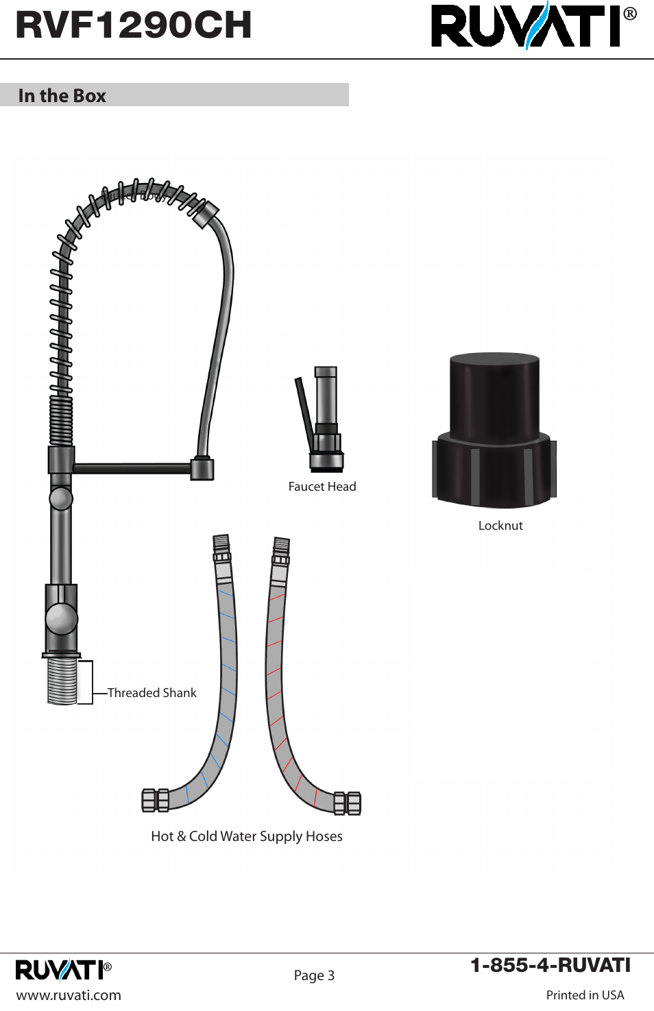 Rvf1290ch | Ruvati RVF1290CH User Manual | Page 4 / 12