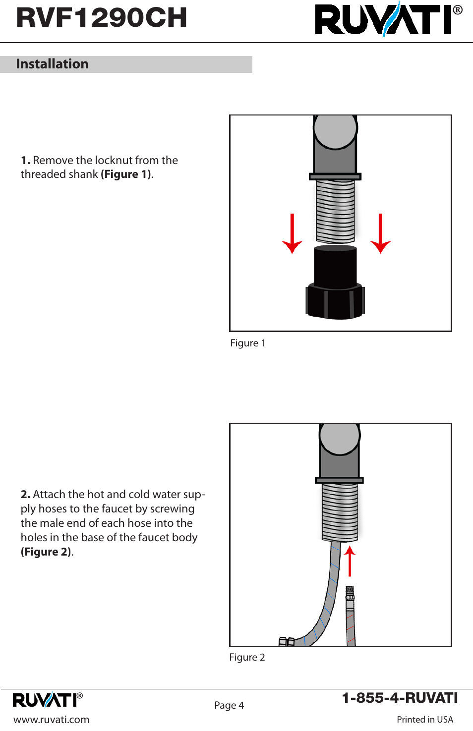 Rvf1290ch | Ruvati RVF1290CH User Manual | Page 5 / 12