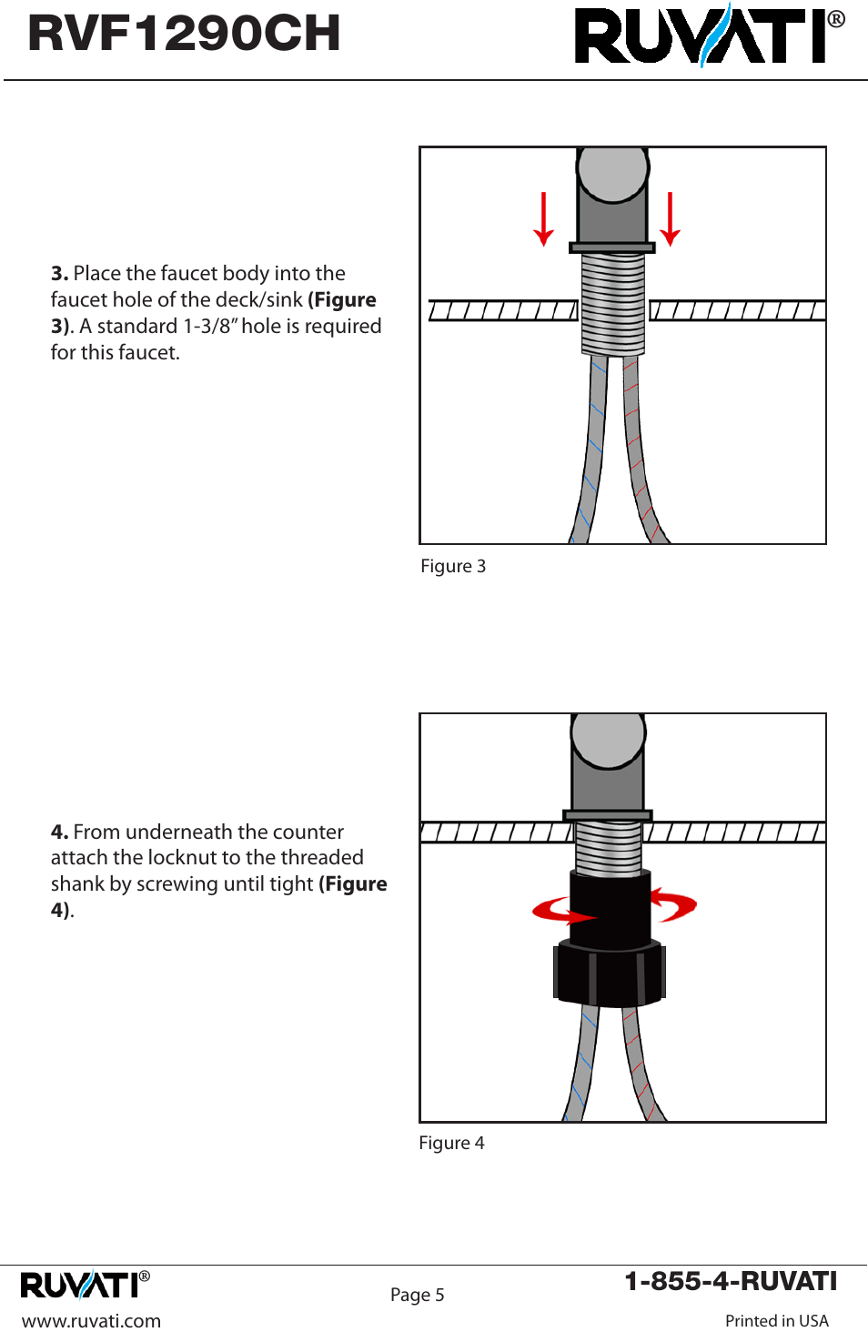 Rvf1290ch | Ruvati RVF1290CH User Manual | Page 6 / 12