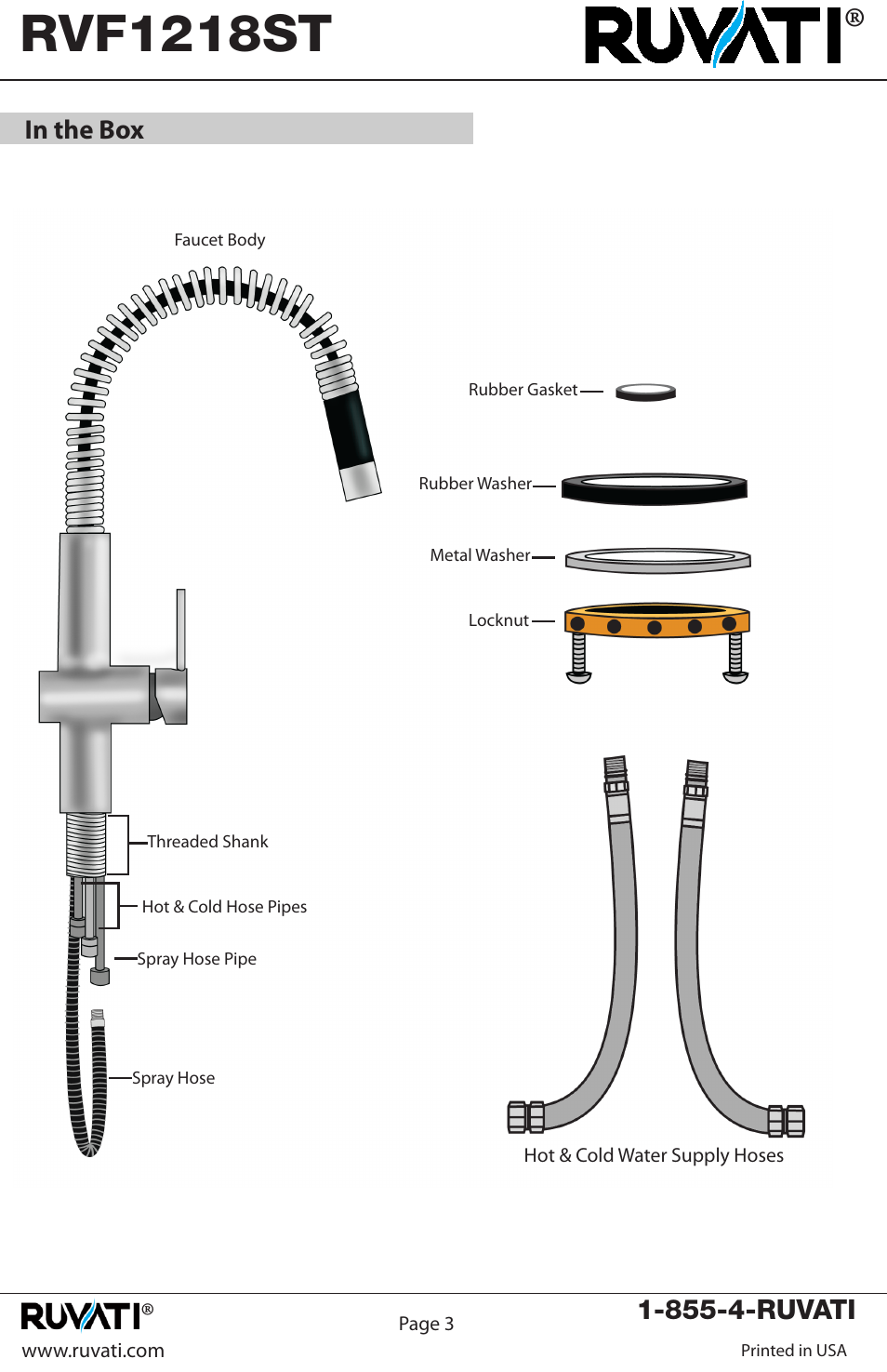 Rvf1218st | Ruvati RVF1218ST User Manual | Page 4 / 12