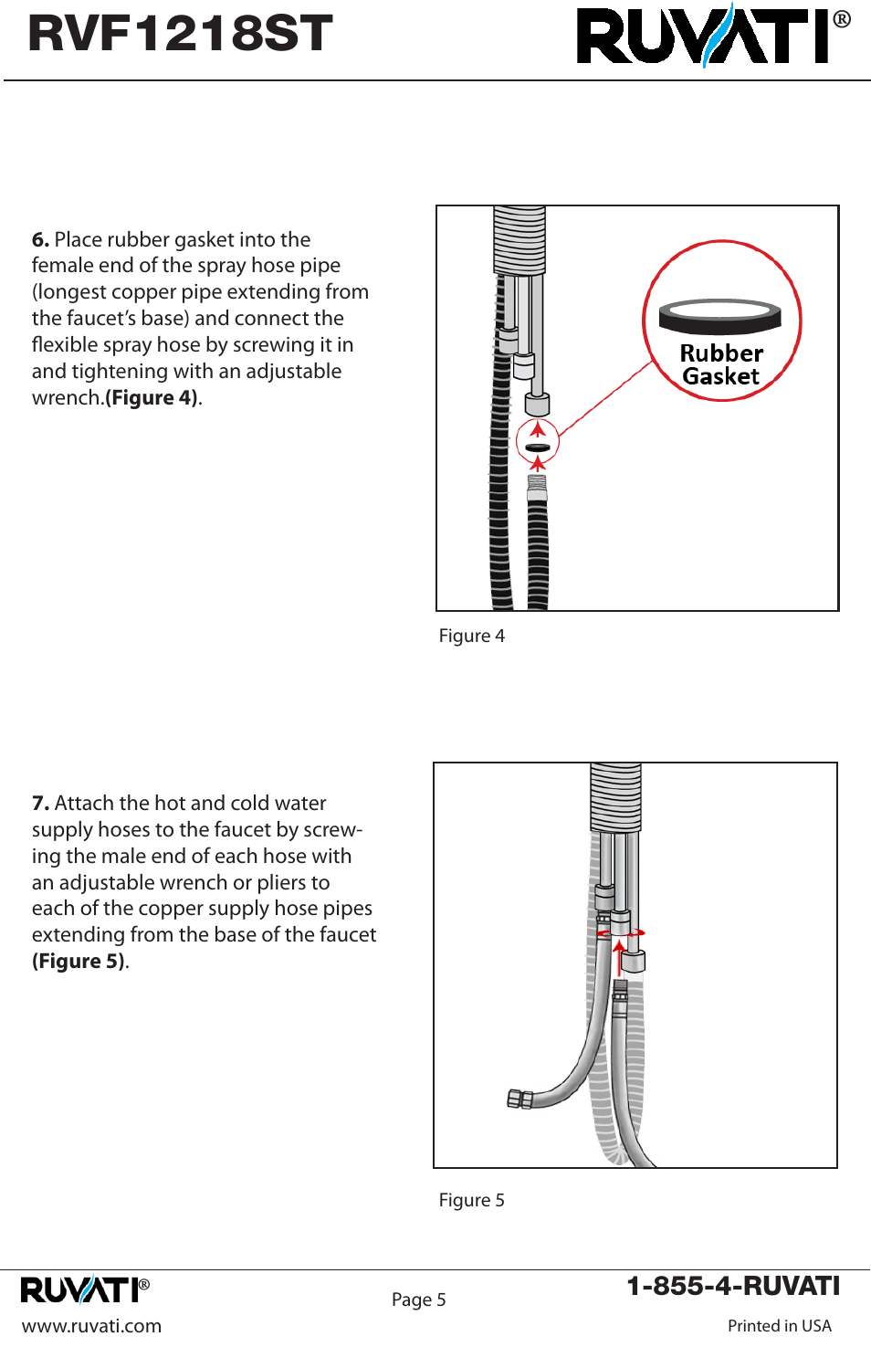 Rvf1218st | Ruvati RVF1218ST User Manual | Page 6 / 12