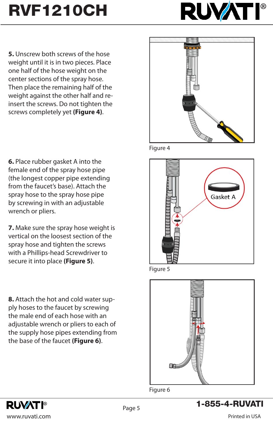 Rvf1210ch | Ruvati RVF1210CH User Manual | Page 6 / 12