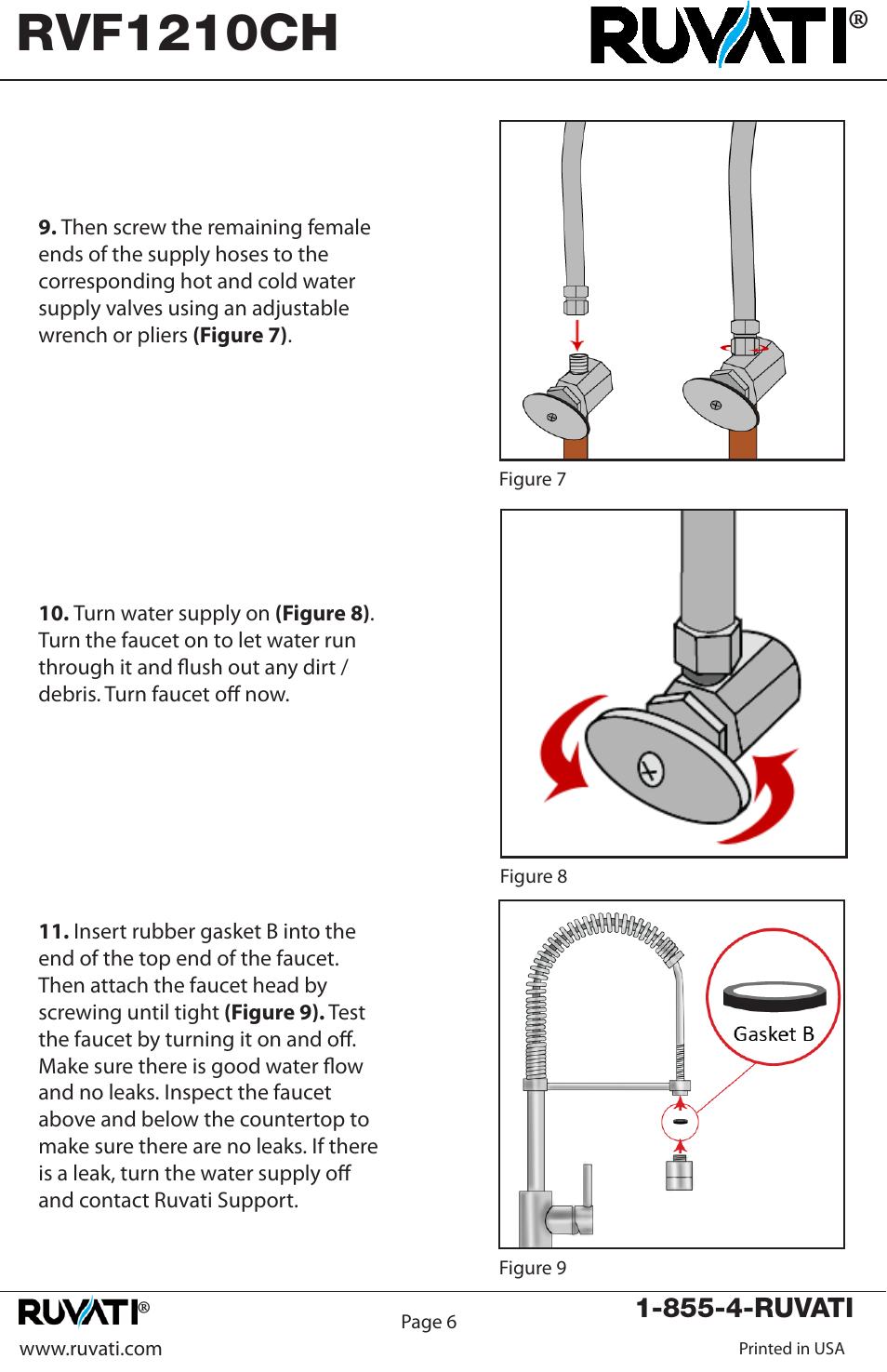 Rvf1210ch | Ruvati RVF1210CH User Manual | Page 7 / 12