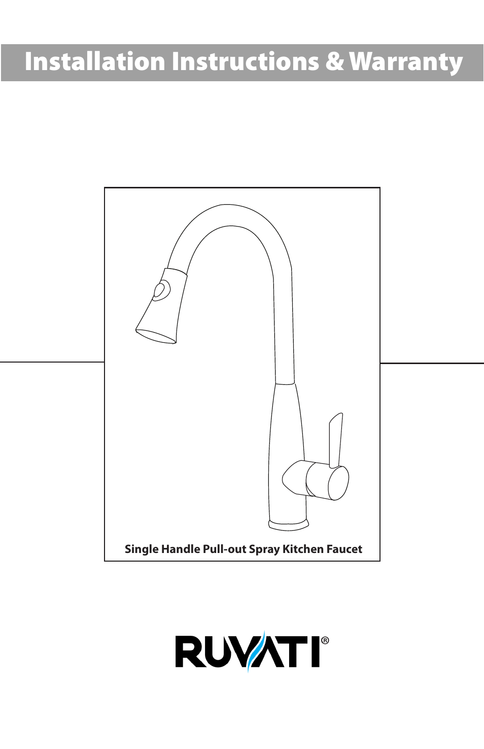 Ruvati RVF1228ST User Manual | 12 pages