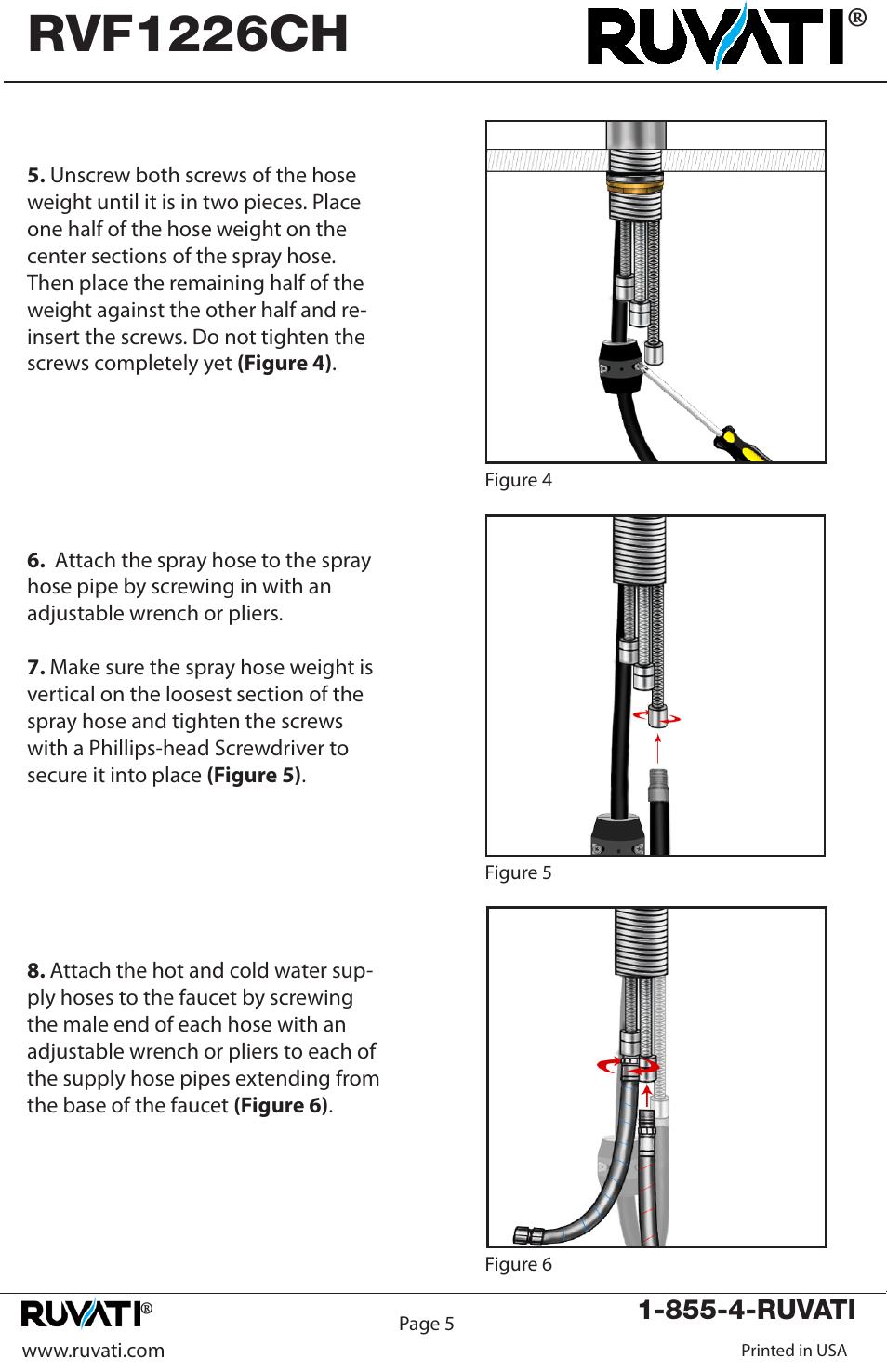 Rvf1226ch | Ruvati RVF1226CH User Manual | Page 6 / 12