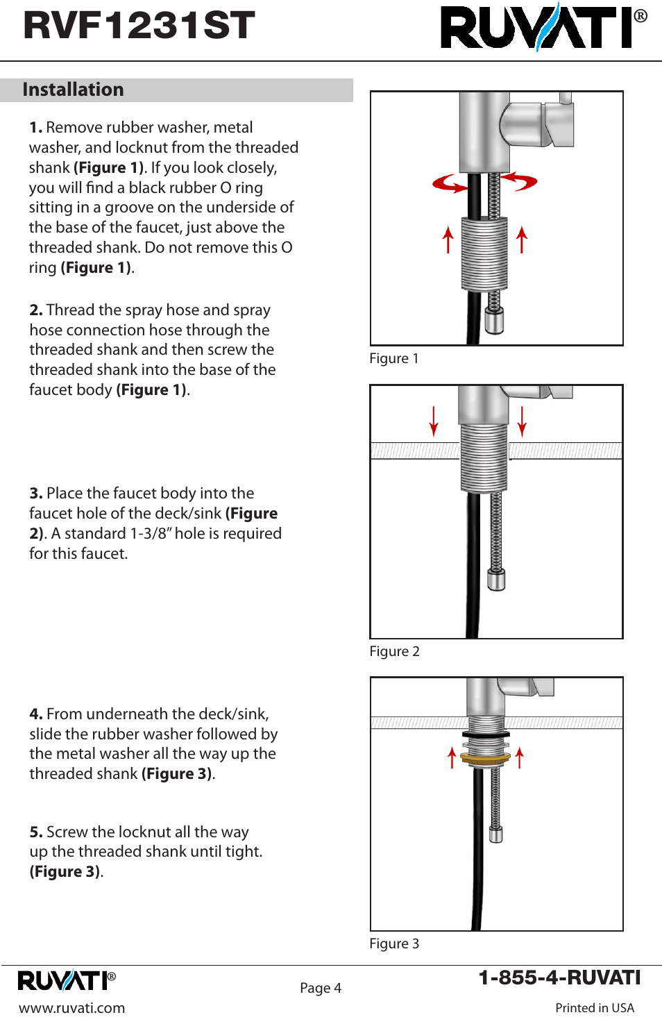 Rvf1231st | Ruvati RVF1231ST User Manual | Page 5 / 12