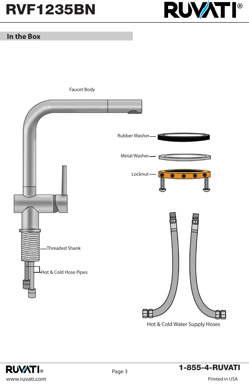 Rvf1235bn | Ruvati RVF1235BN User Manual | Page 4 / 12