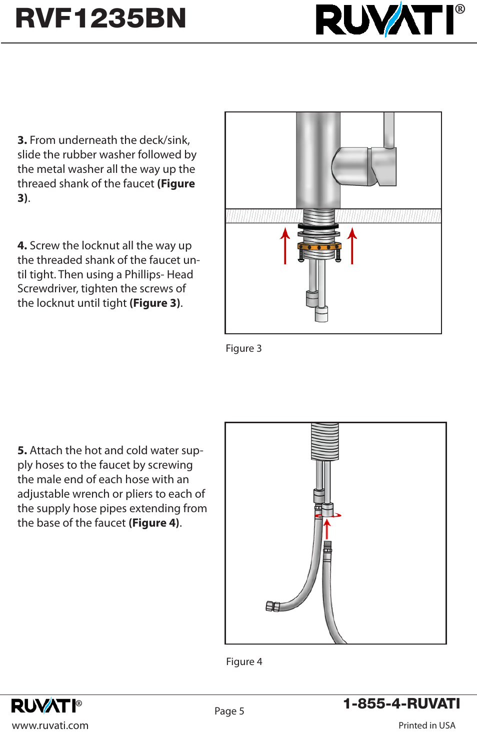 Rvf1235bn | Ruvati RVF1235BN User Manual | Page 6 / 12