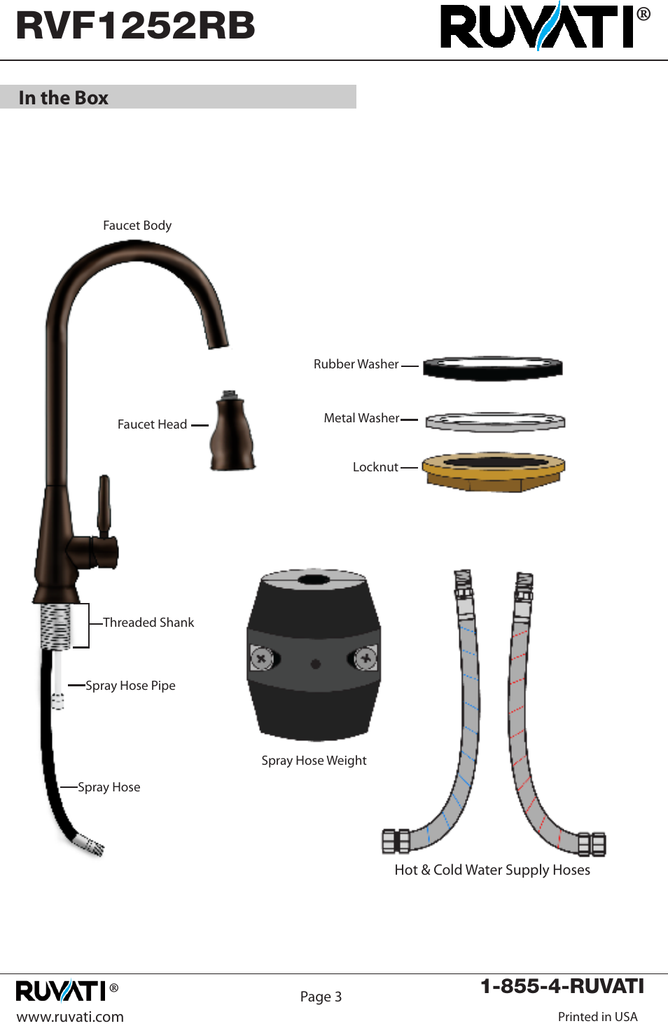 Rvf1252rb | Ruvati RVF1252RB User Manual | Page 4 / 12