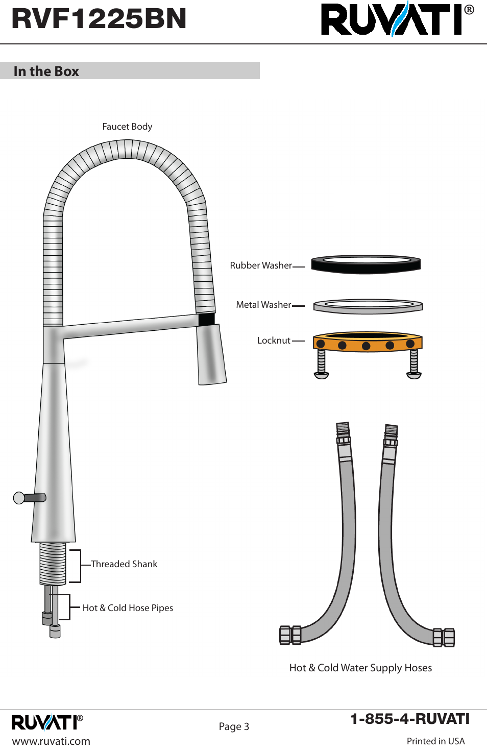 Rvf1225bn | Ruvati RVF1225BN User Manual | Page 4 / 12