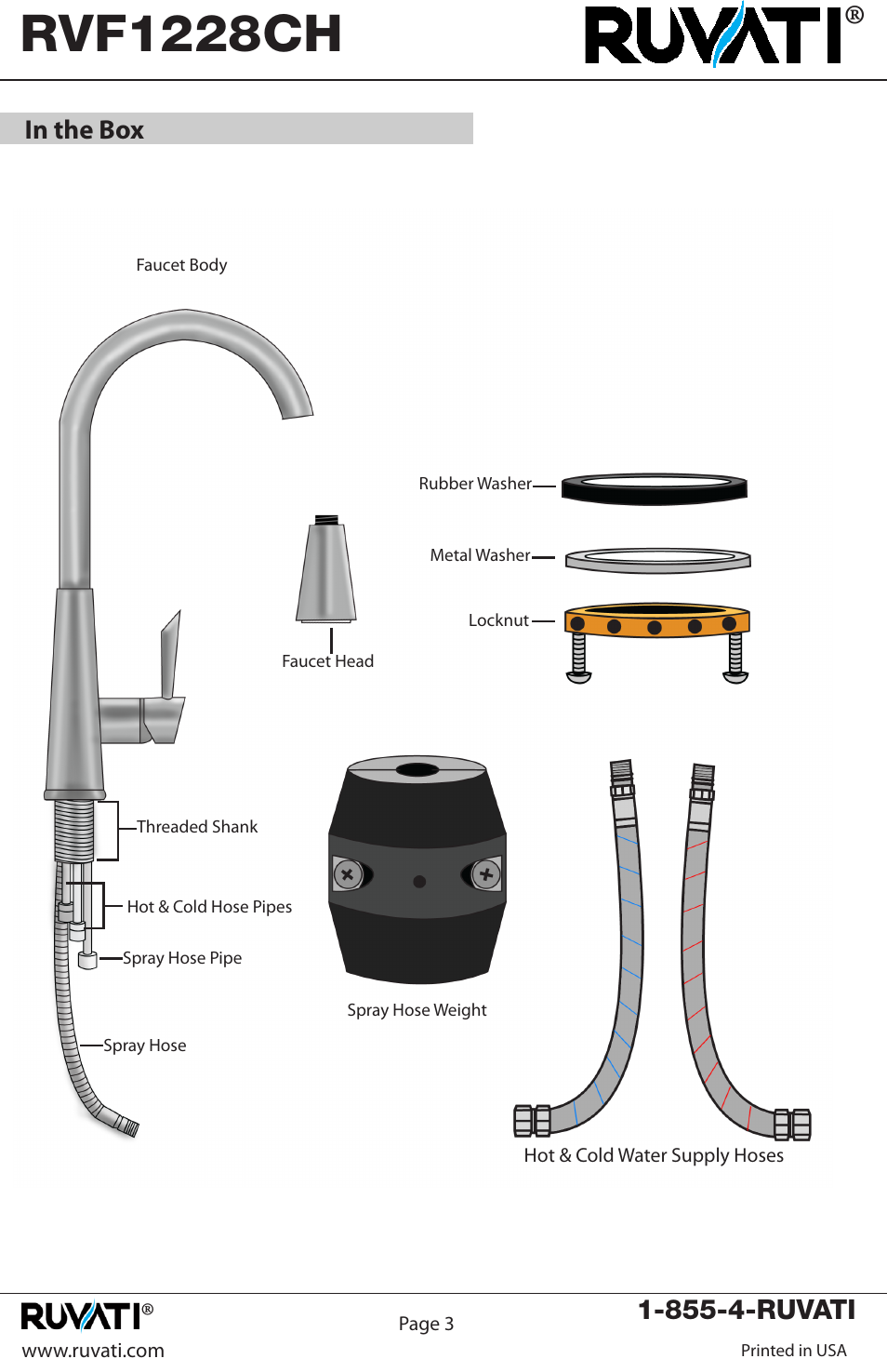 Rvf1228ch | Ruvati RVF1228CH User Manual | Page 4 / 12