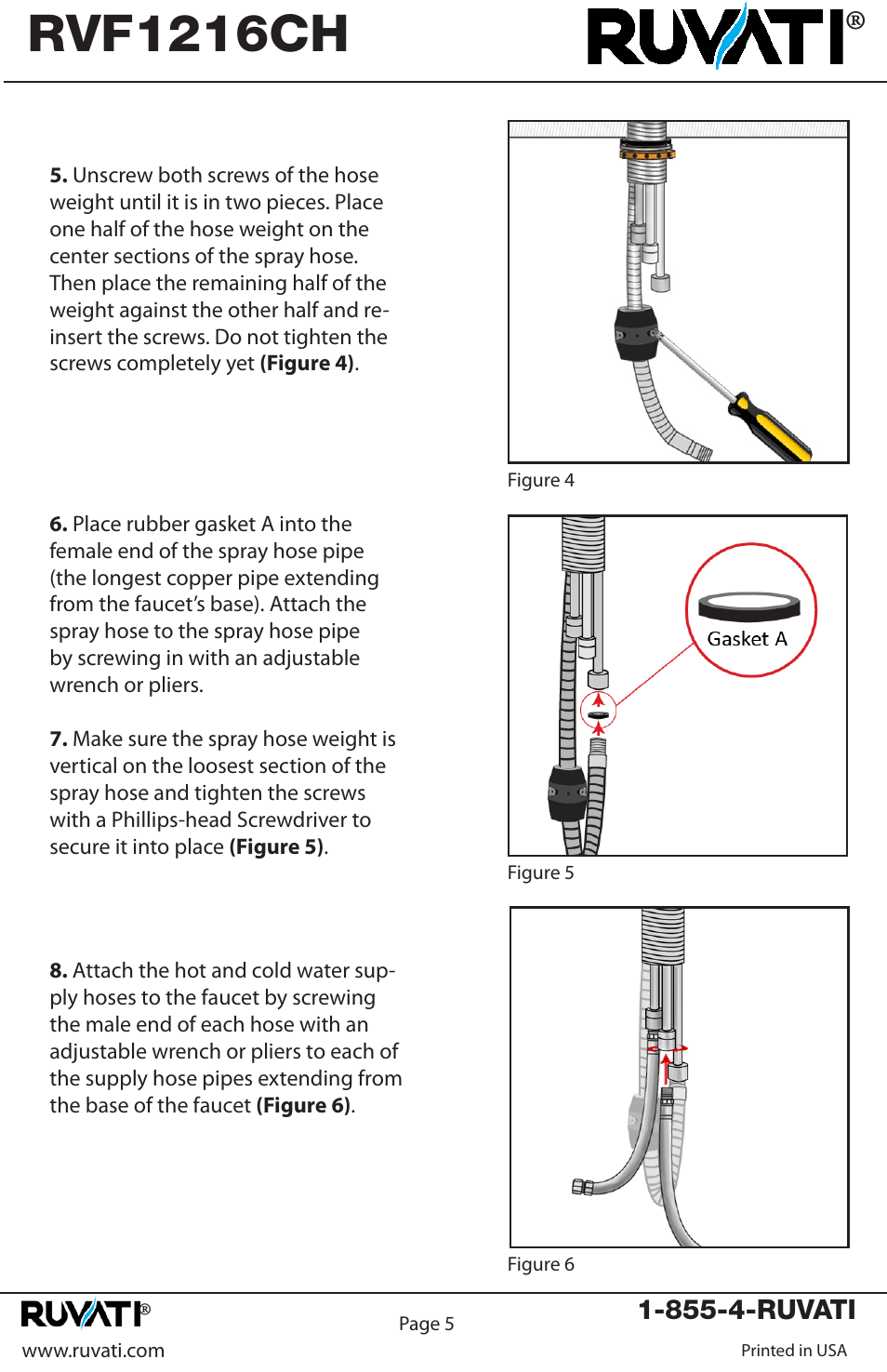 Rvf1216ch | Ruvati RVF1216CH User Manual | Page 6 / 12