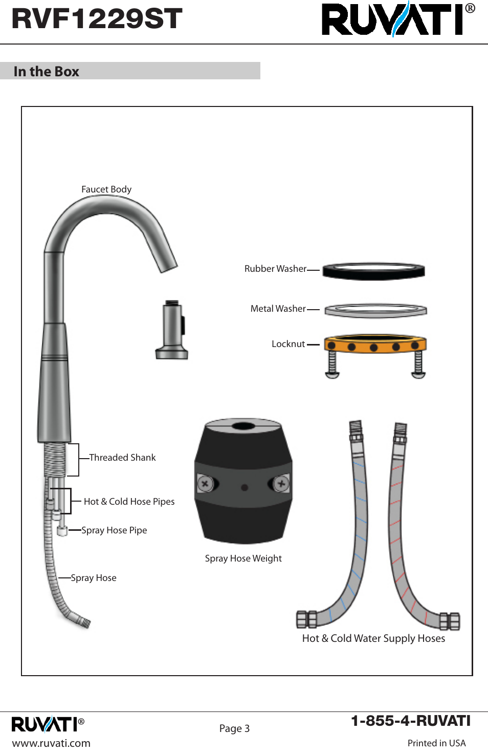 Rvf1229st | Ruvati RVF1229ST User Manual | Page 4 / 12