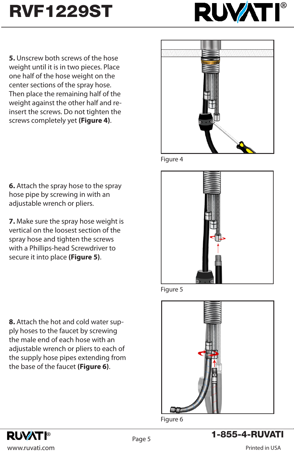Rvf1229st | Ruvati RVF1229ST User Manual | Page 6 / 12