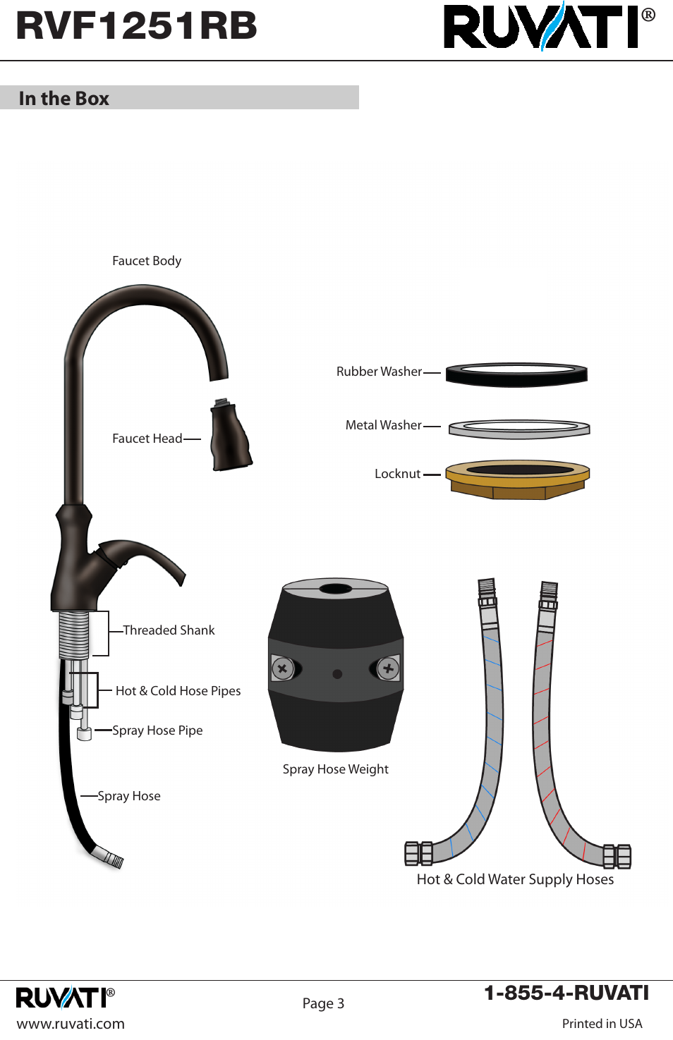 Rvf1251rb | Ruvati RVF1251RB User Manual | Page 4 / 12