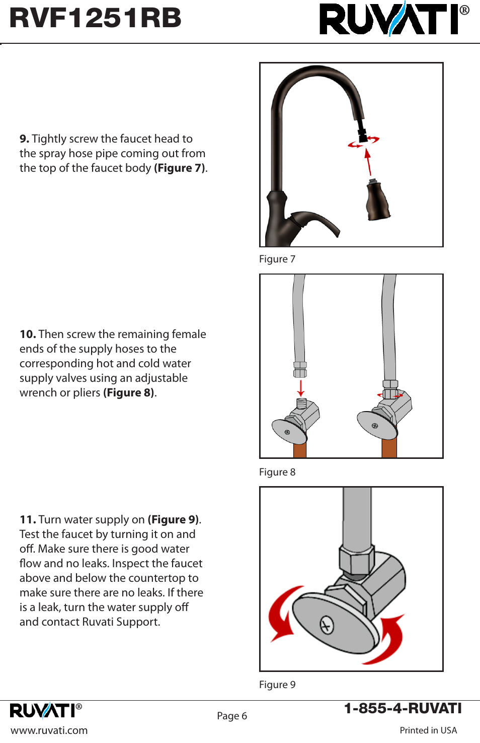 Rvf1251rb | Ruvati RVF1251RB User Manual | Page 7 / 12