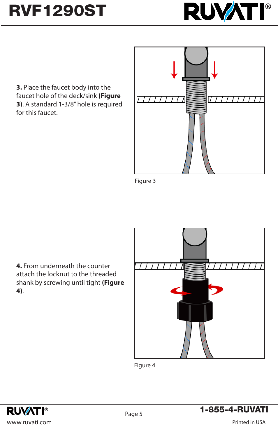 Rvf1290st | Ruvati RVF1290ST User Manual | Page 6 / 12