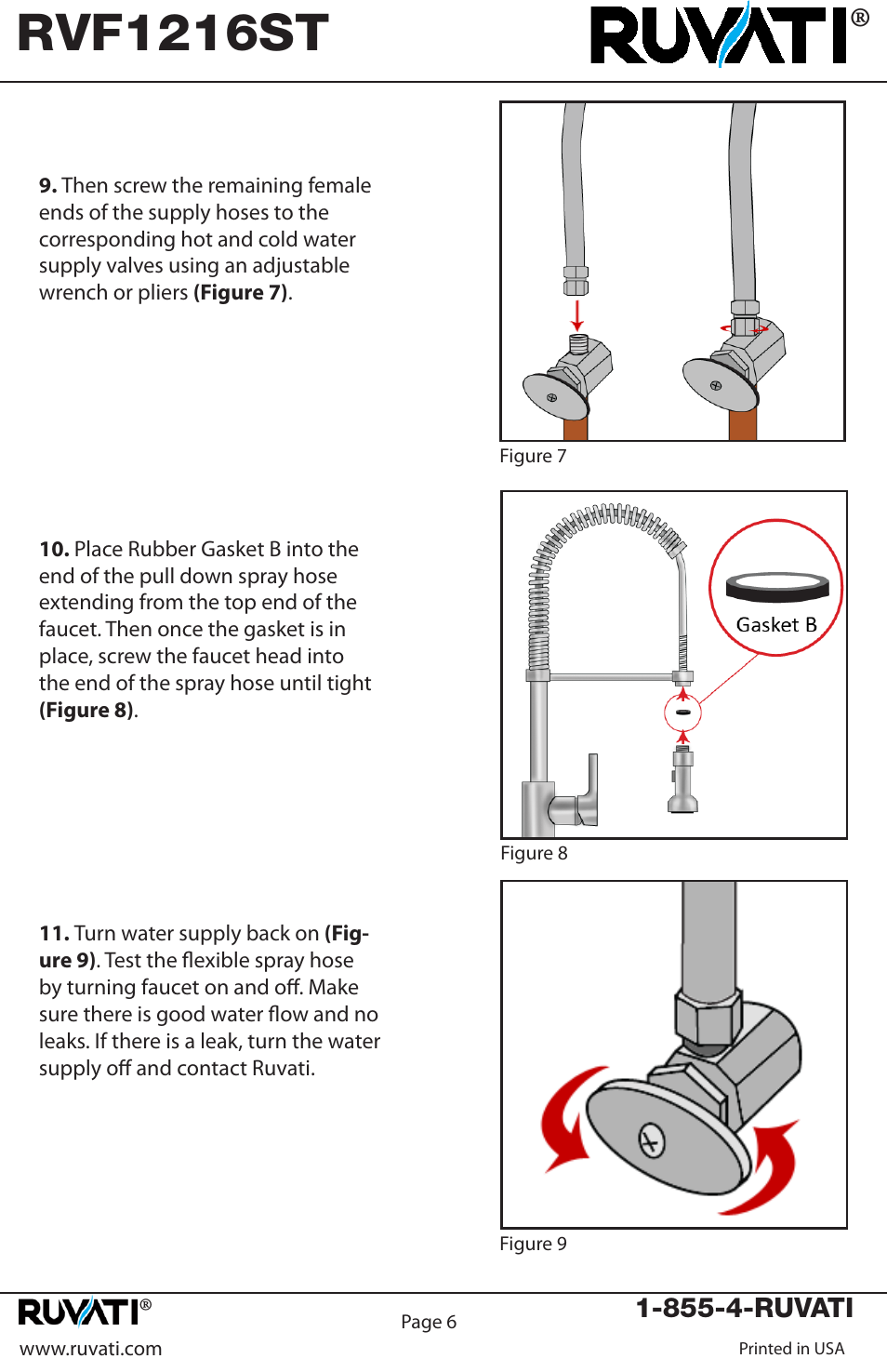 Rvf1216st | Ruvati RVF1216ST User Manual | Page 7 / 12