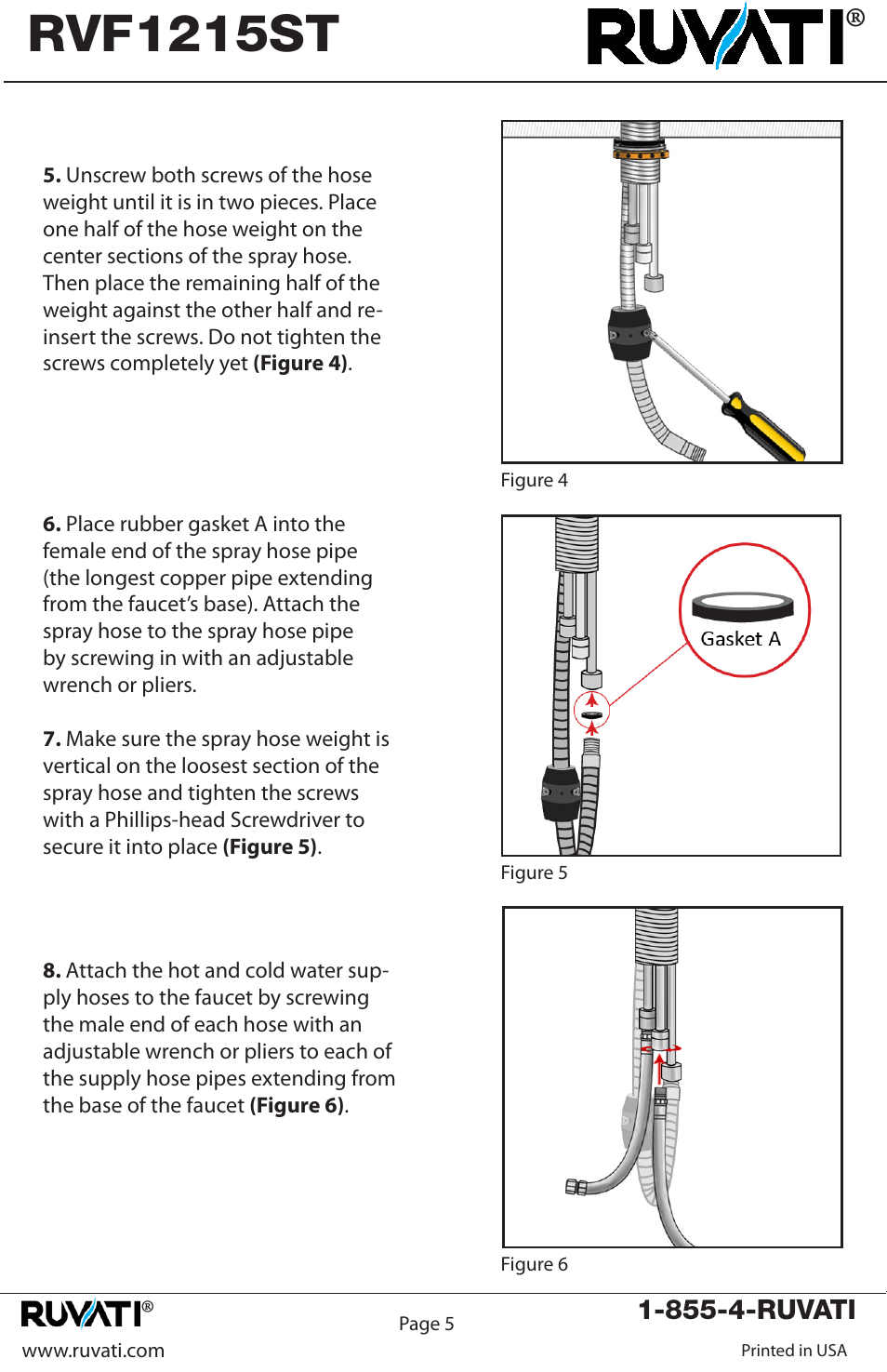 Rvf1215st | Ruvati RVF1215ST User Manual | Page 6 / 12