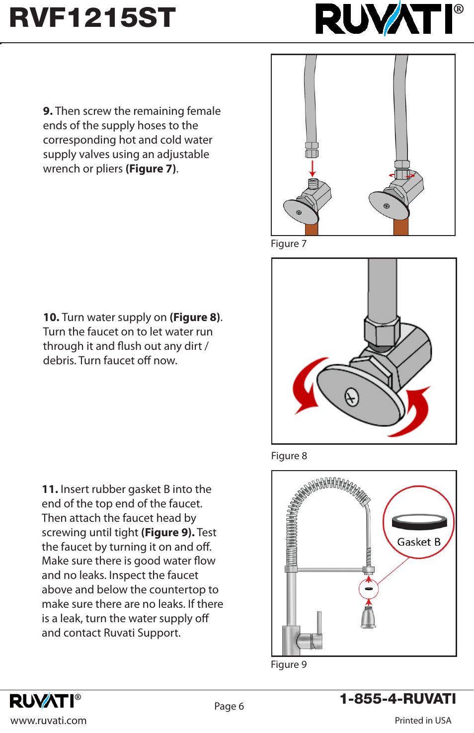 Rvf1215st | Ruvati RVF1215ST User Manual | Page 7 / 12