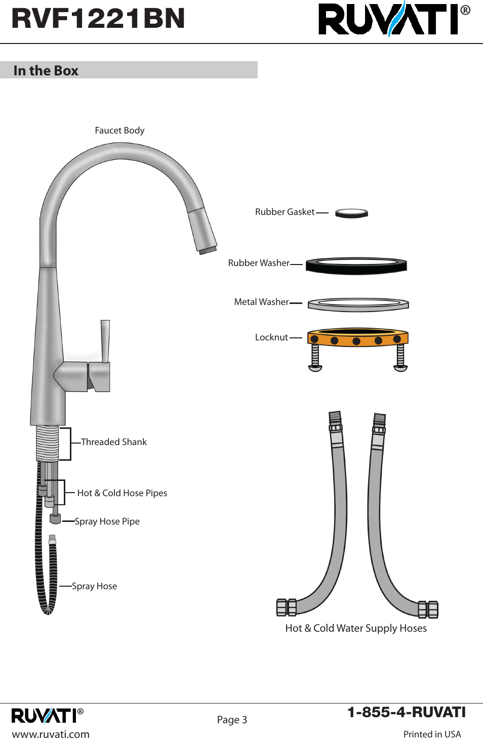 Rvf1221bn | Ruvati RVF1221BN User Manual | Page 4 / 12