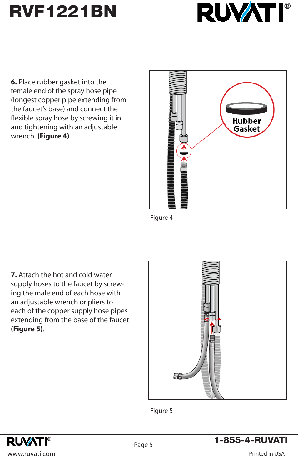 Rvf1221bn | Ruvati RVF1221BN User Manual | Page 6 / 12