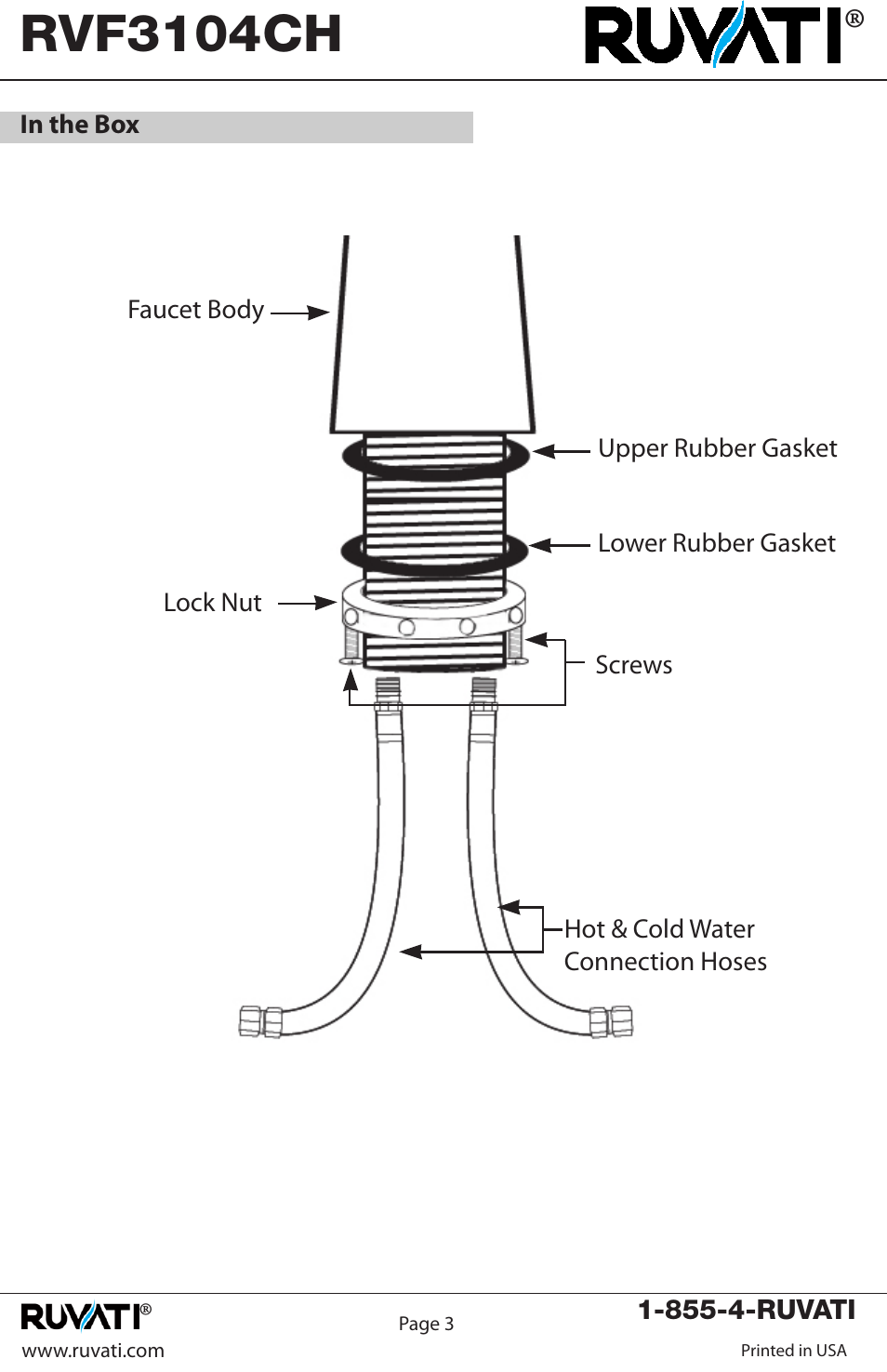 Rvf3104ch | Ruvati RVF3104CH User Manual | Page 3 / 8