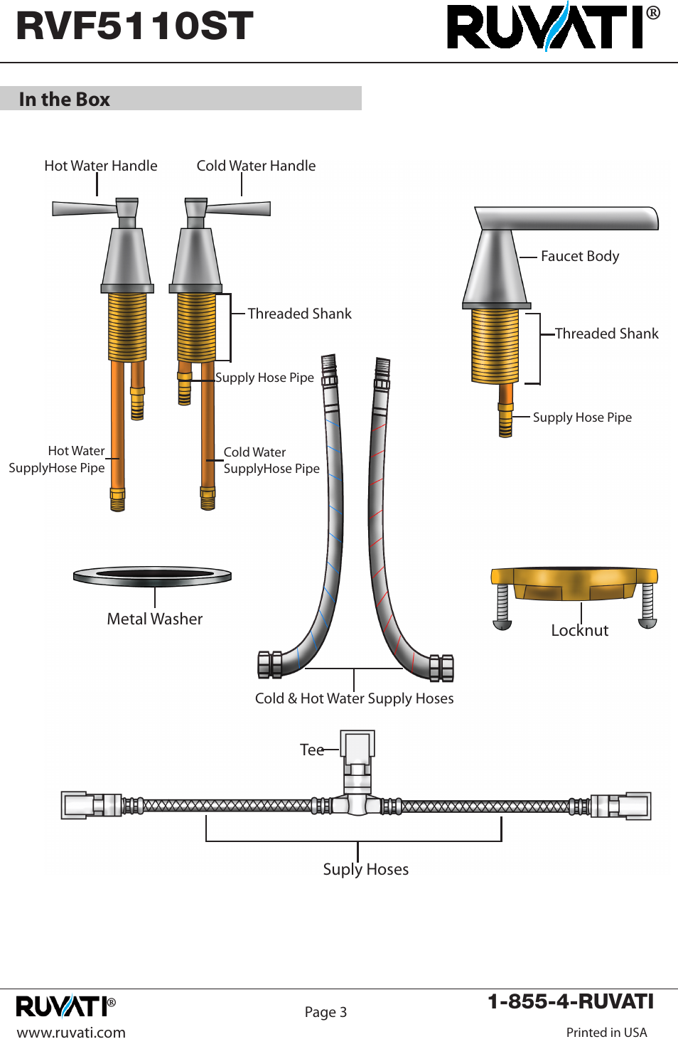 Rvf5110st | Ruvati RVF5110ST User Manual | Page 4 / 12