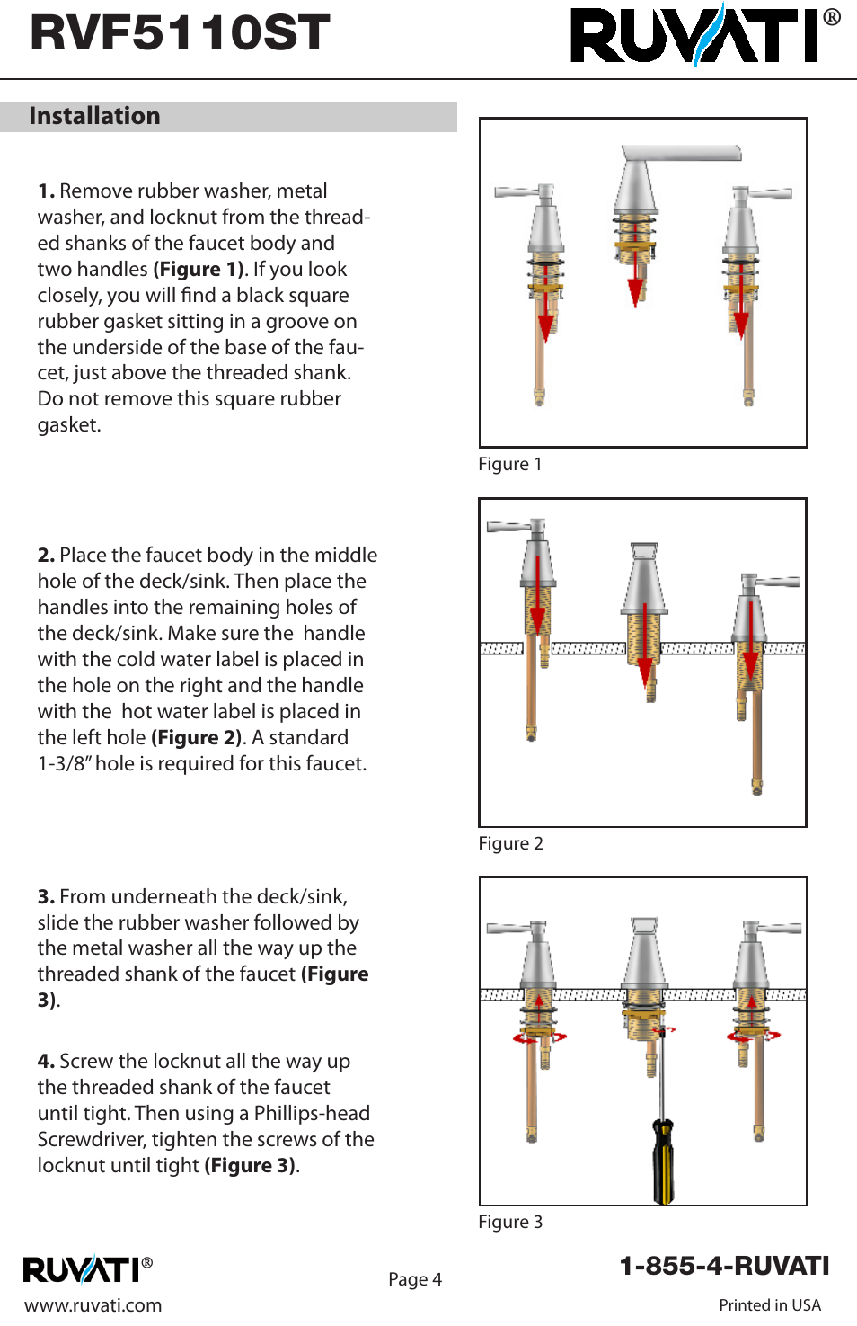 Rvf5110st | Ruvati RVF5110ST User Manual | Page 5 / 12