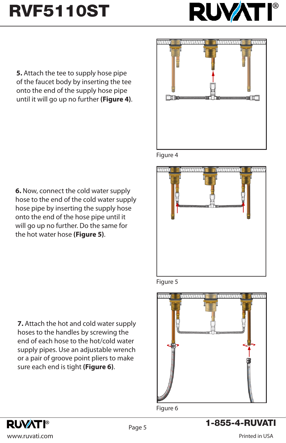 Rvf5110st | Ruvati RVF5110ST User Manual | Page 6 / 12