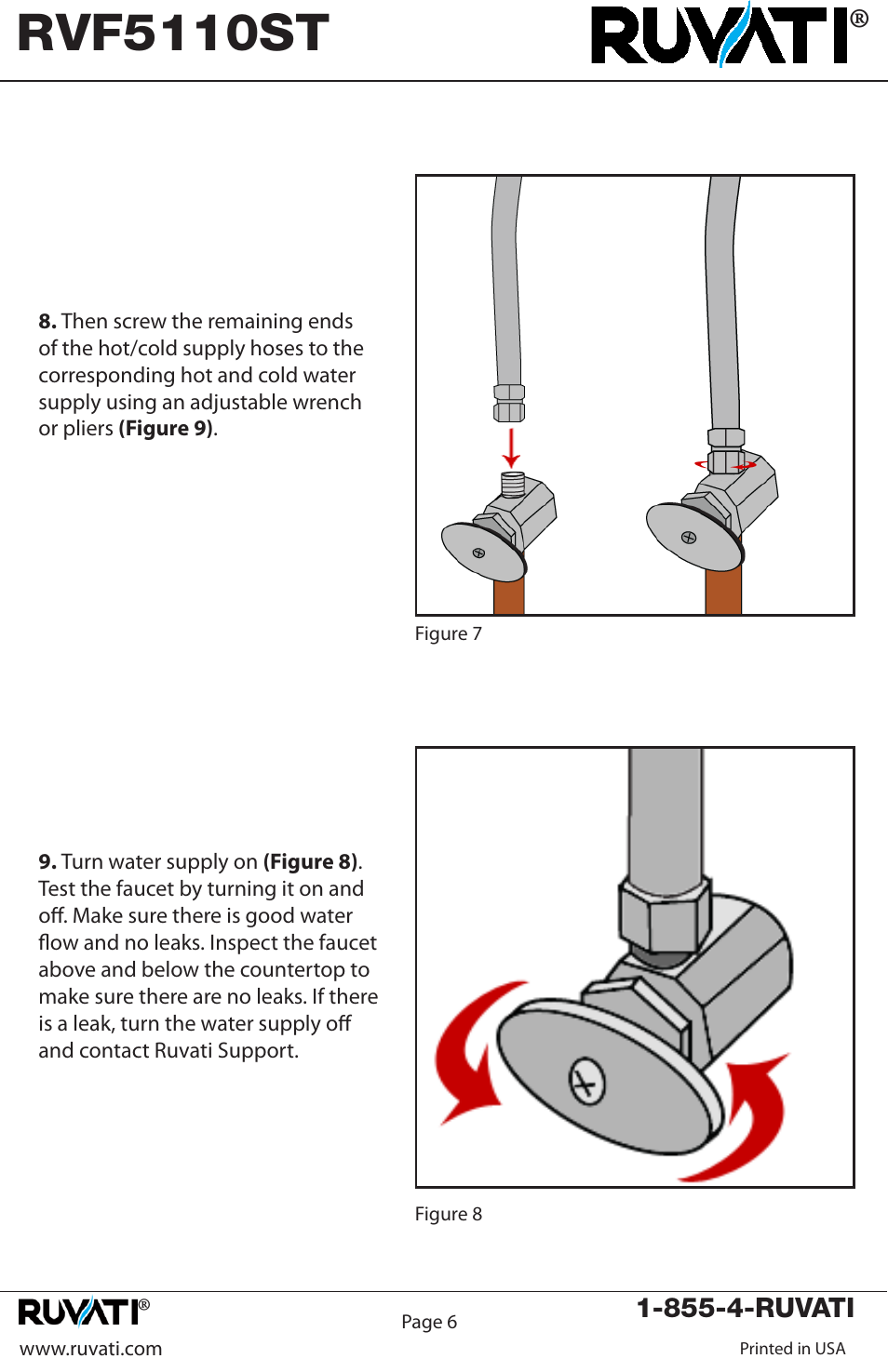 Rvf5110st | Ruvati RVF5110ST User Manual | Page 7 / 12