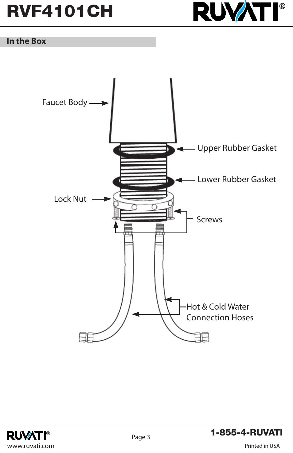 Rvf4101ch | Ruvati RVF4101CH User Manual | Page 3 / 8