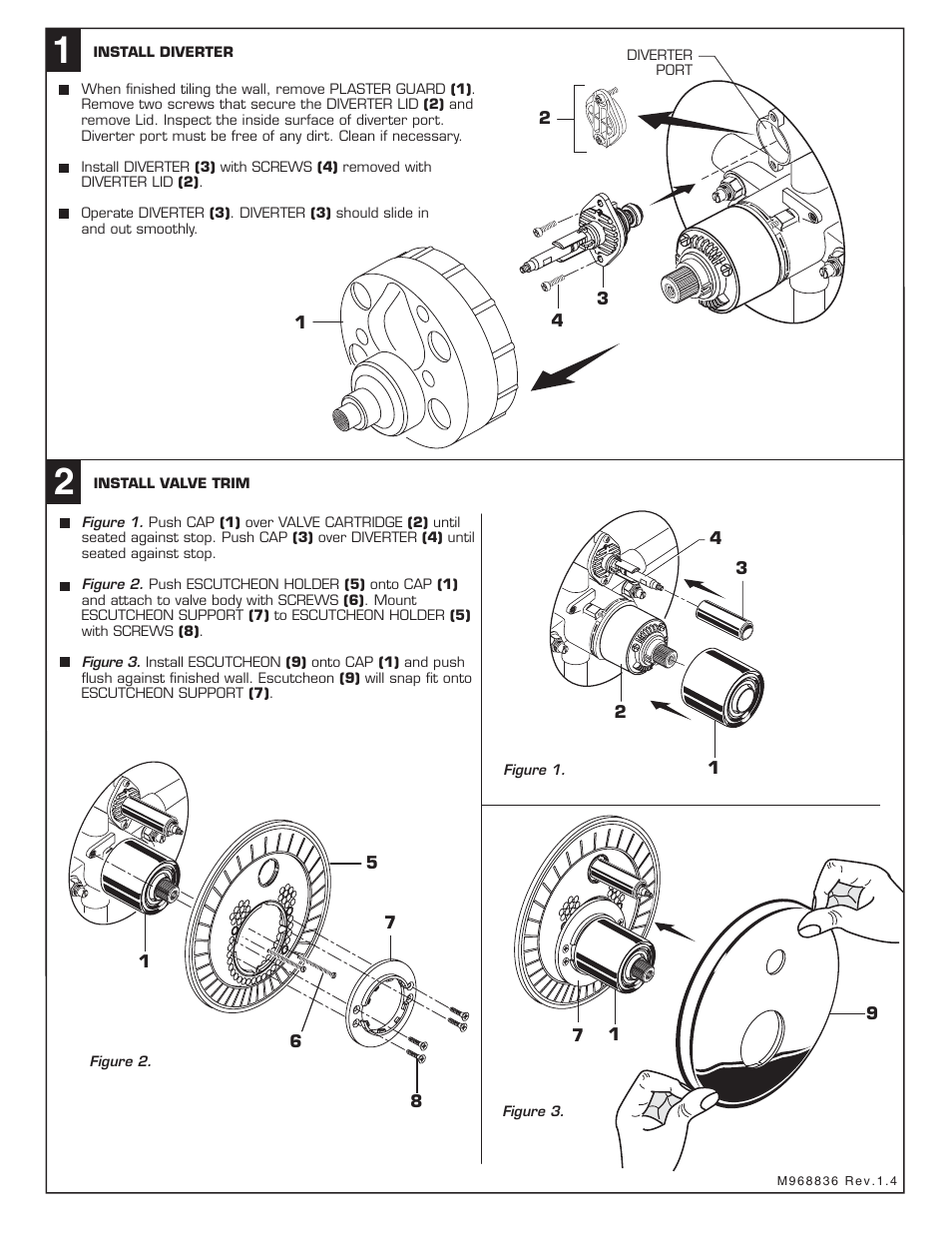 American Standard SERIN T064.60X User Manual | Page 2 / 4