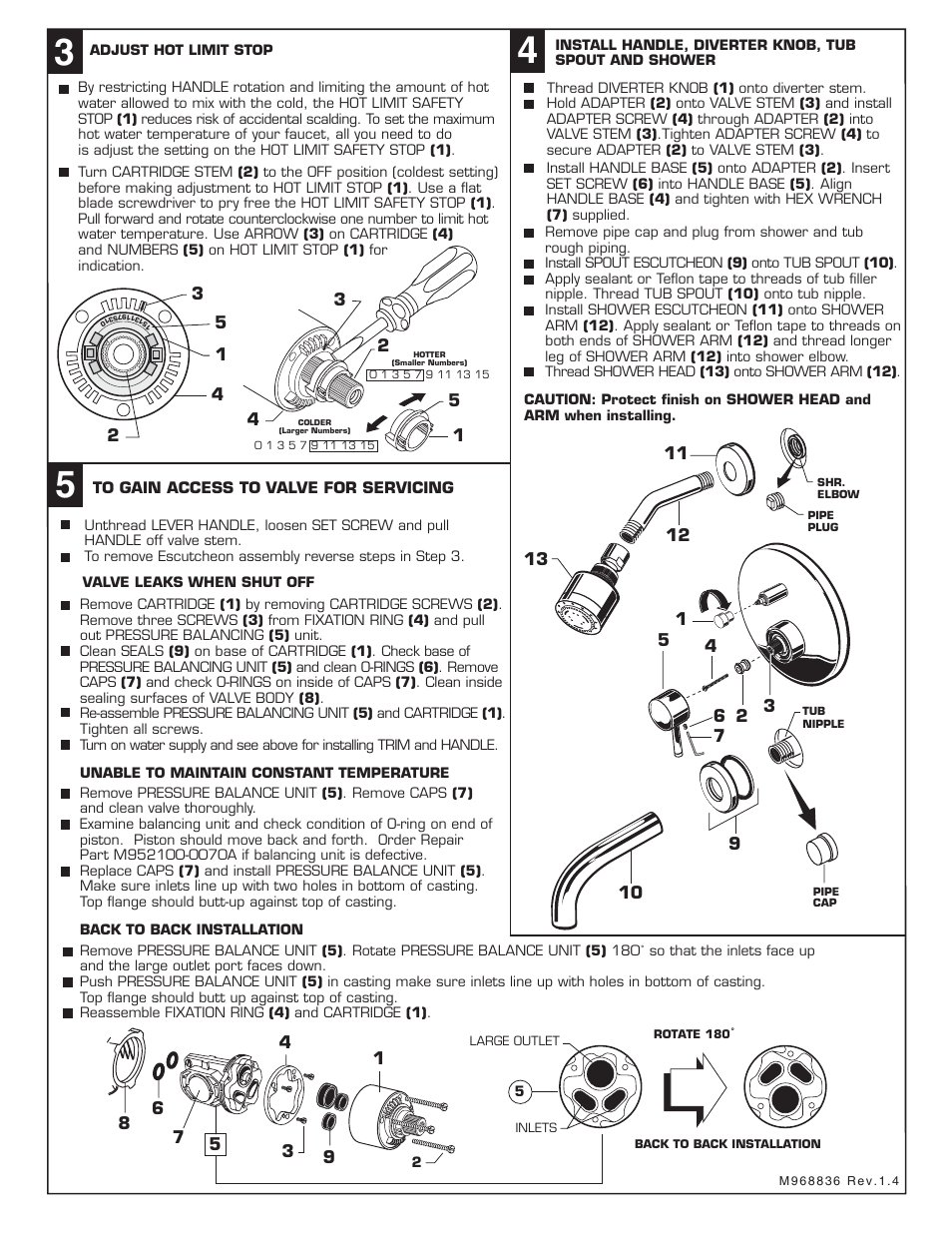American Standard SERIN T064.60X User Manual | Page 3 / 4