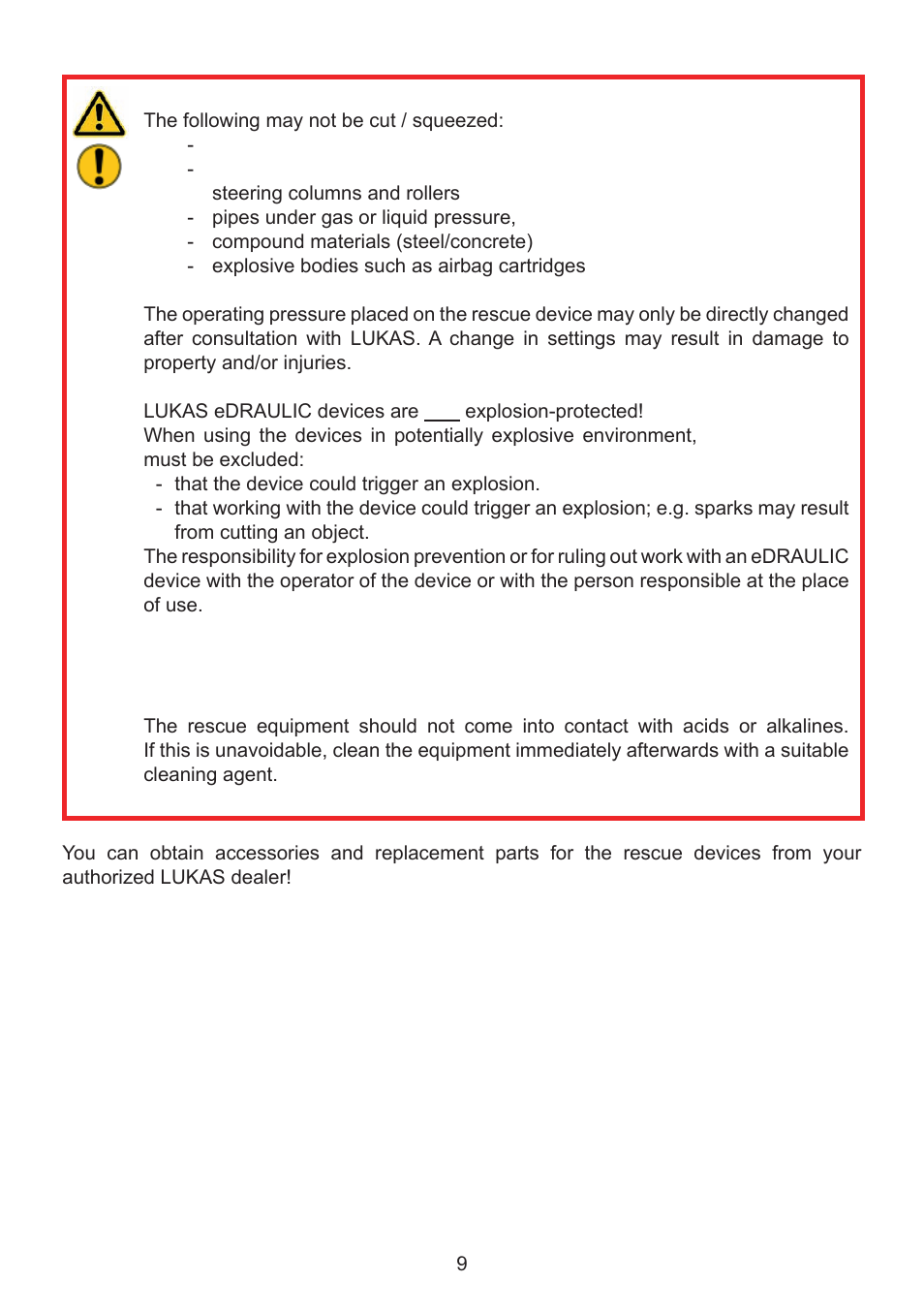 Lukas SC 357 E2 User Manual | Page 9 / 48