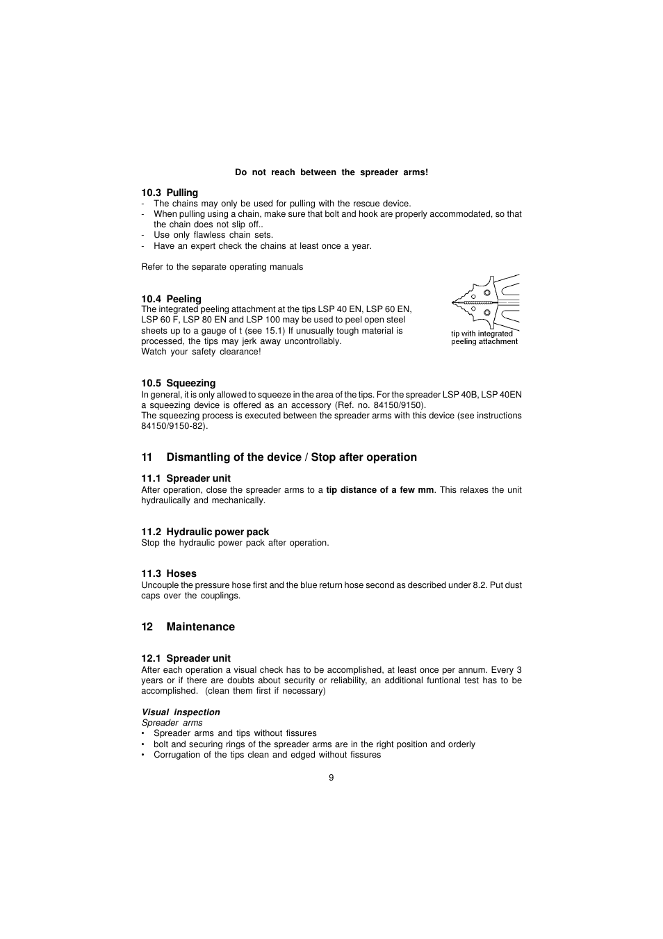 Lukas LSP 80 EN User Manual | Page 9 / 14