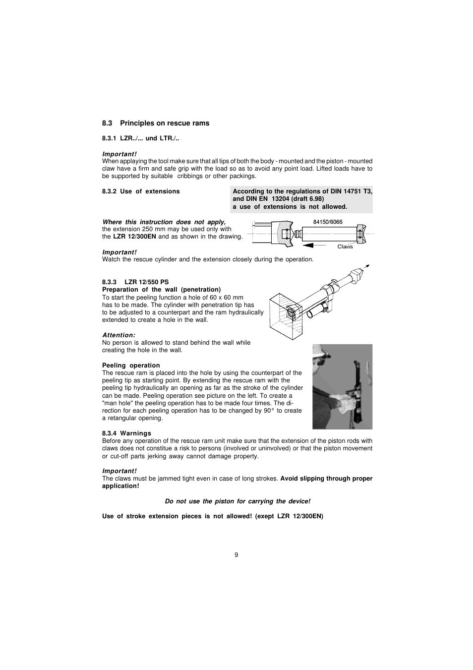 Lukas LZR 12-700 EN User Manual | Page 9 / 14