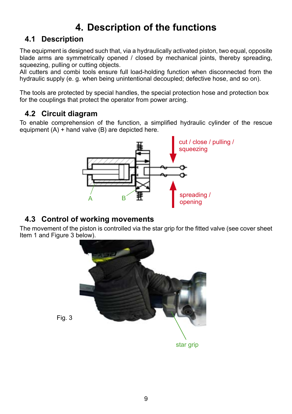 Description of the functions 4 | Lukas LS 330 Fi User Manual | Page 9 / 32