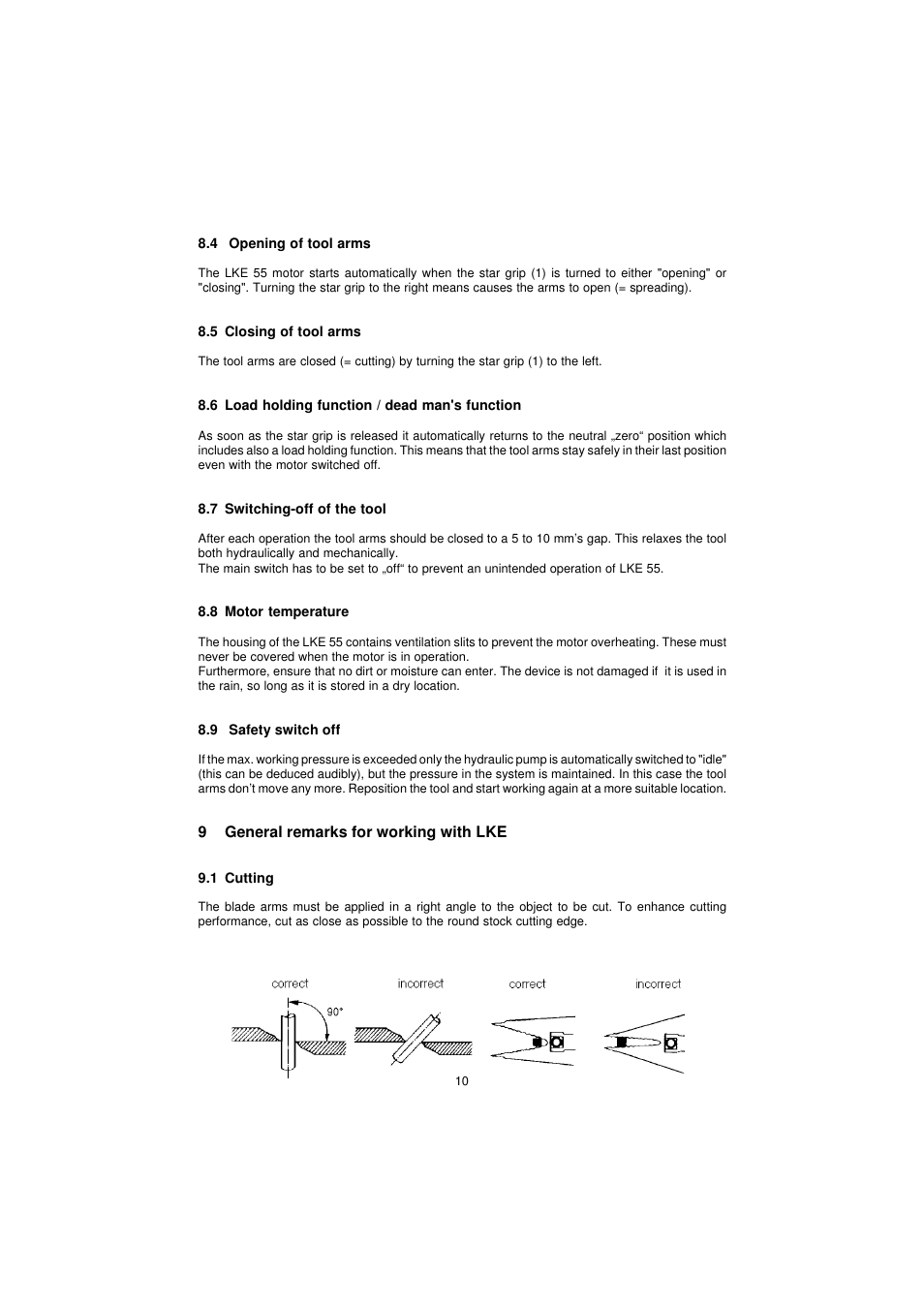 Lukas LKE 55 User Manual | Page 10 / 15