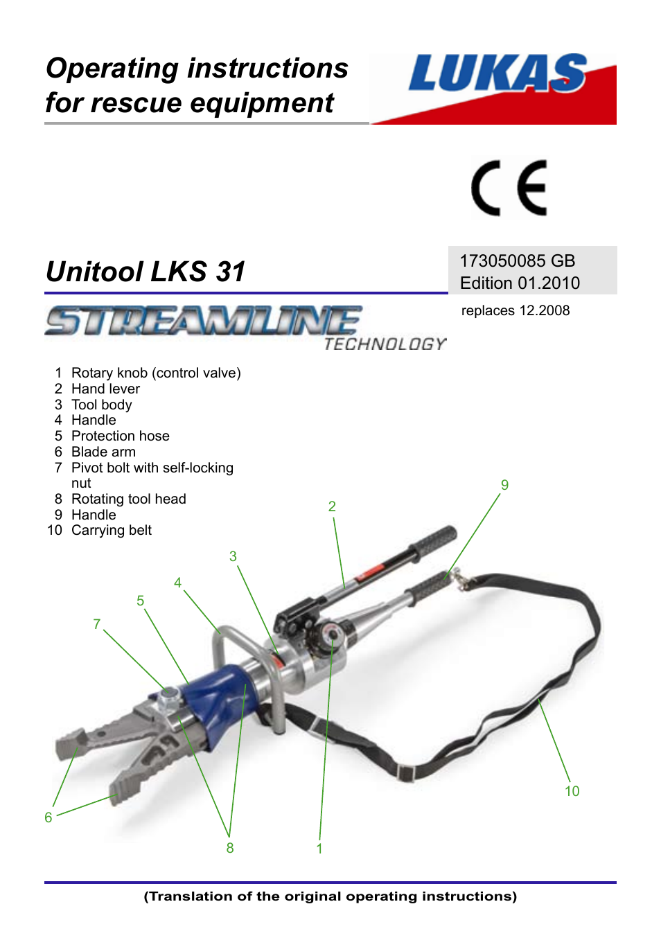 Lukas LKS 31 User Manual | 24 pages