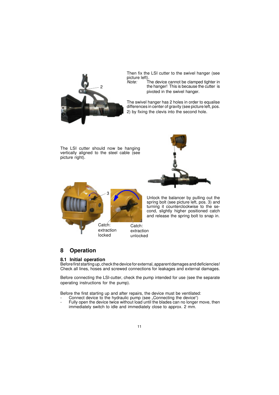 8operation | Lukas LSI 55 User Manual | Page 11 / 23