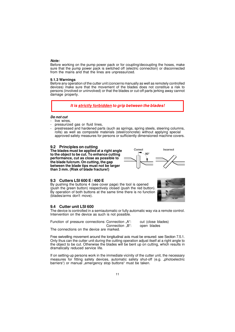 Lukas LSI 400 User Manual | Page 11 / 19