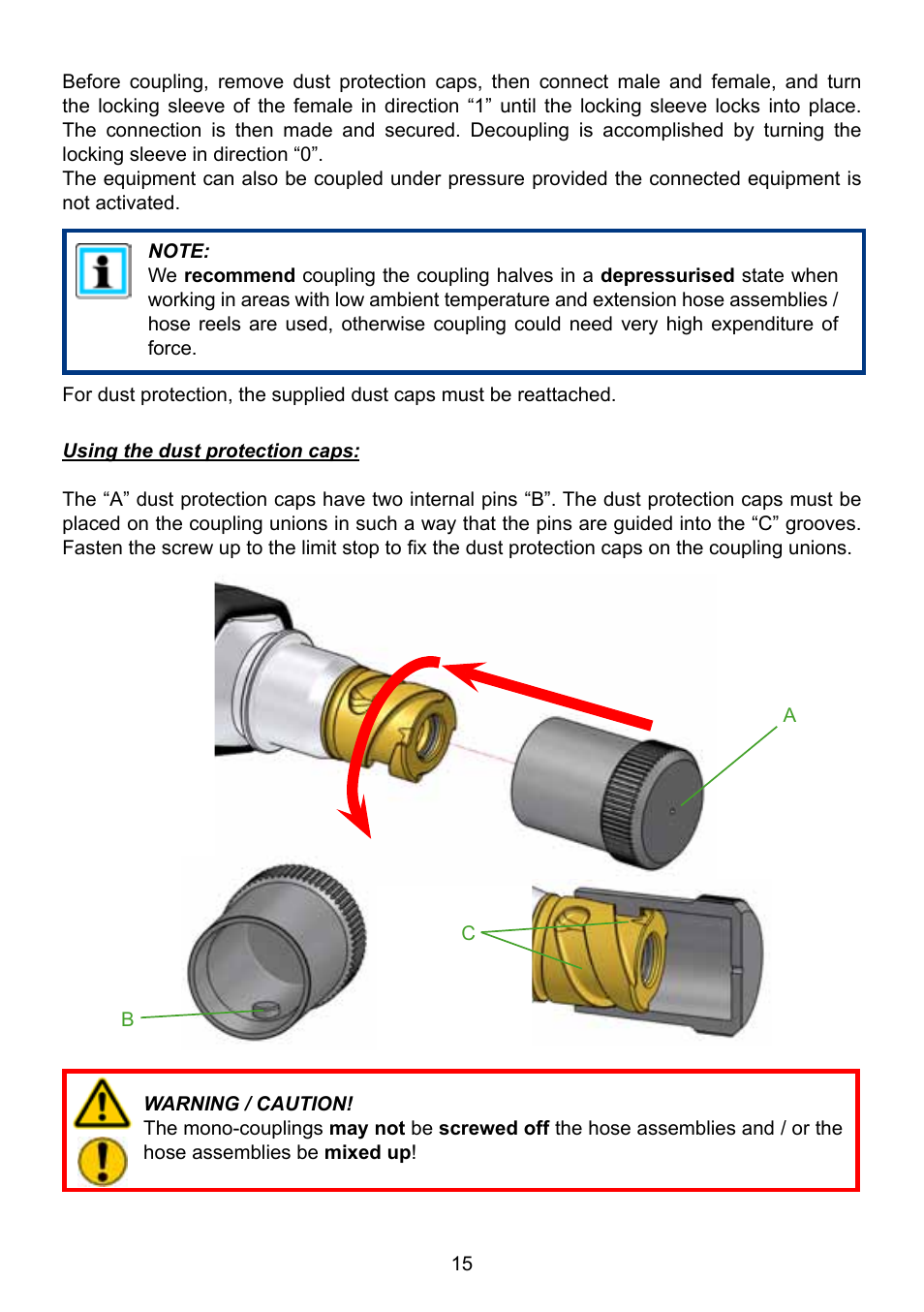 Lukas Concrete crushers User Manual | Page 15 / 48