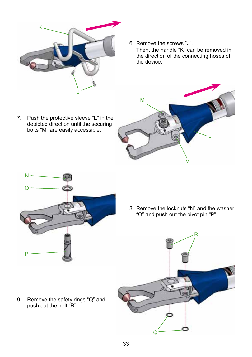 Lukas Concrete crushers User Manual | Page 33 / 48