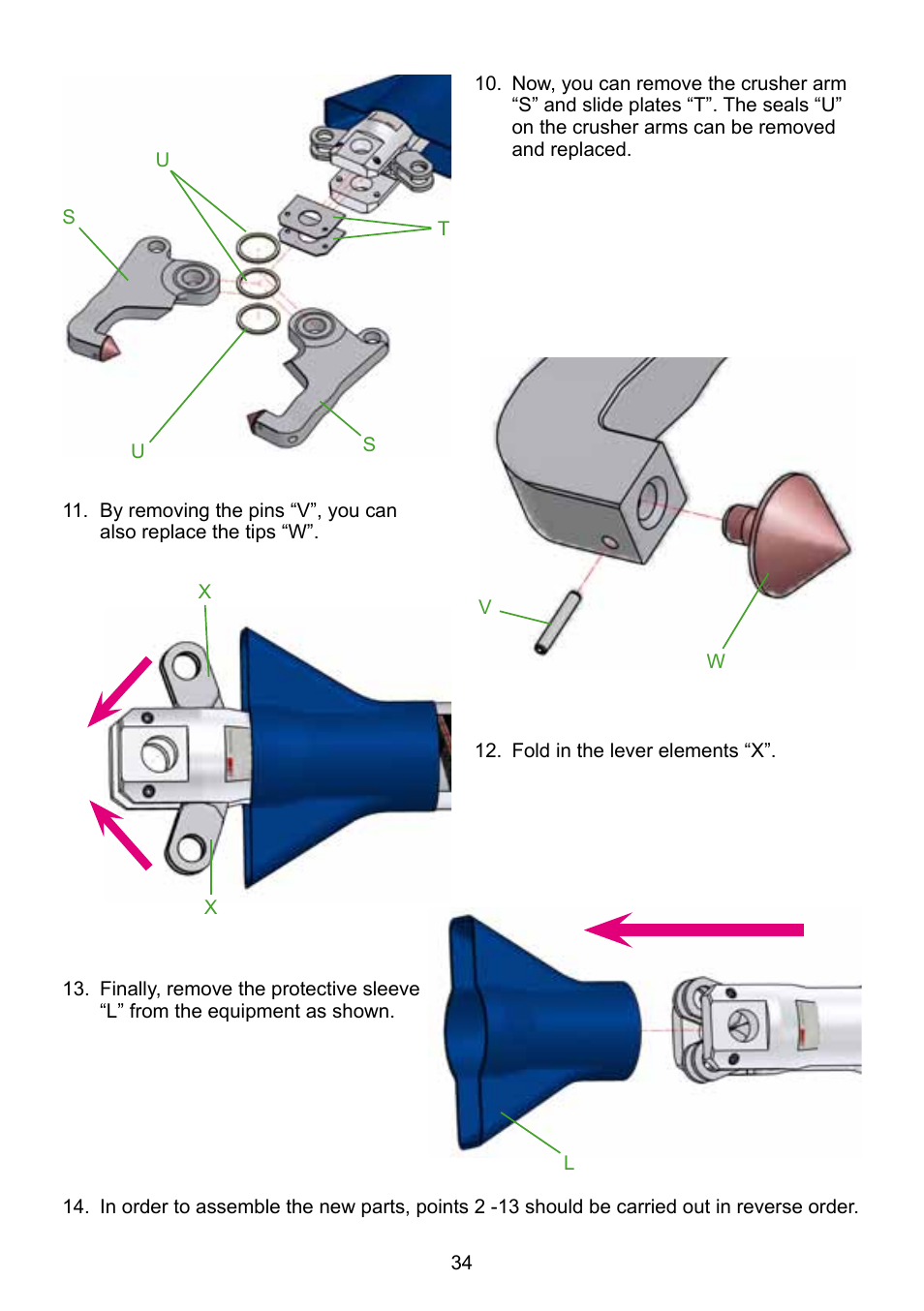 Lukas Concrete crushers User Manual | Page 34 / 48